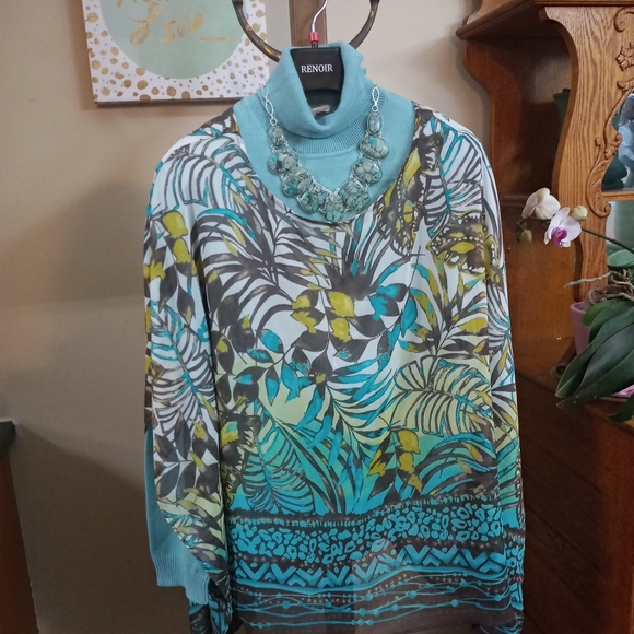 Nothern Reflections Sheer Cover Up - Picture 3 of 6